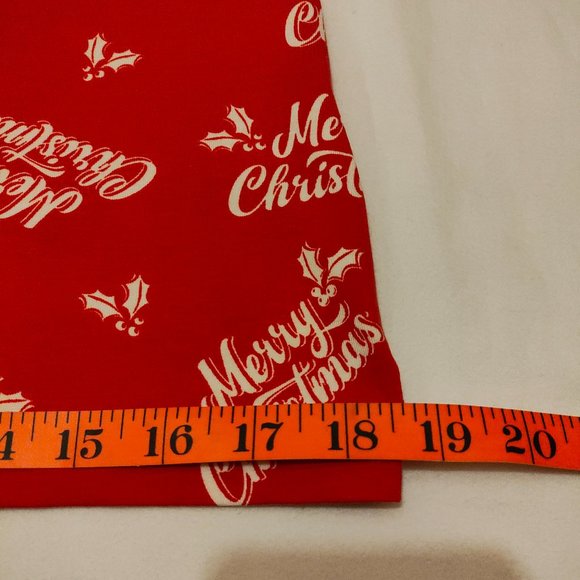 NWT Red Merry Christmas Mock Turtleneck Medium - Picture 10 of 11